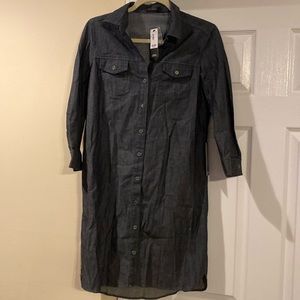 The Limited Jean Shift Dress. Size Small new w/tag